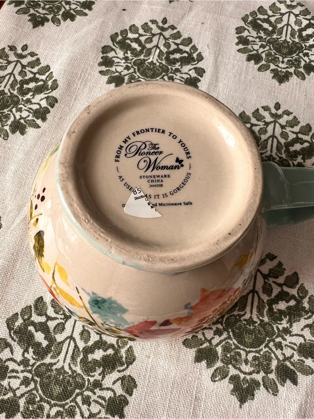 Pioneer Woman Willow Soup Mug